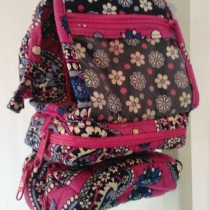 Vera Bradley Wrist Purse With Cute Little Design